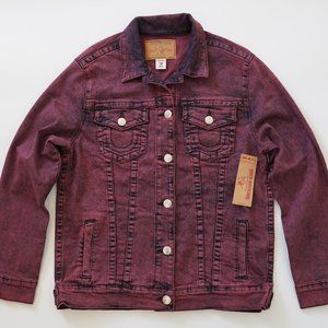 True Religion Men's Demin TRUCKER JACKET